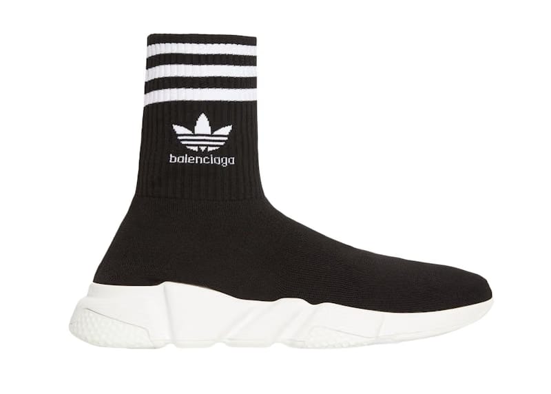 Balenciaga x adidas Speed Trainer Black White (Women's)