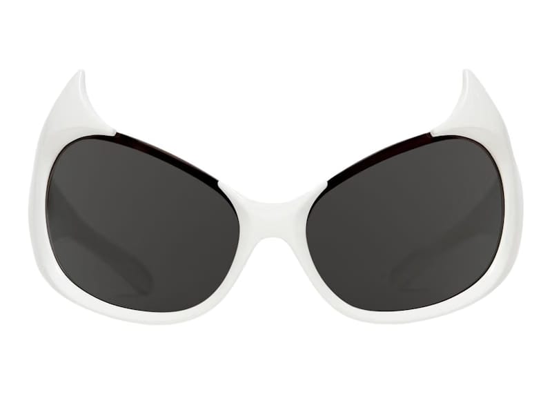 Balenciaga Gotham Cat Sunglasses White (745061T00079000)