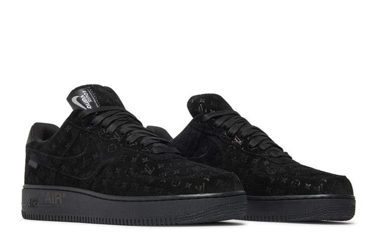 Louis Vuitton Nike Air Force 1 Low By Virgil Abloh Black