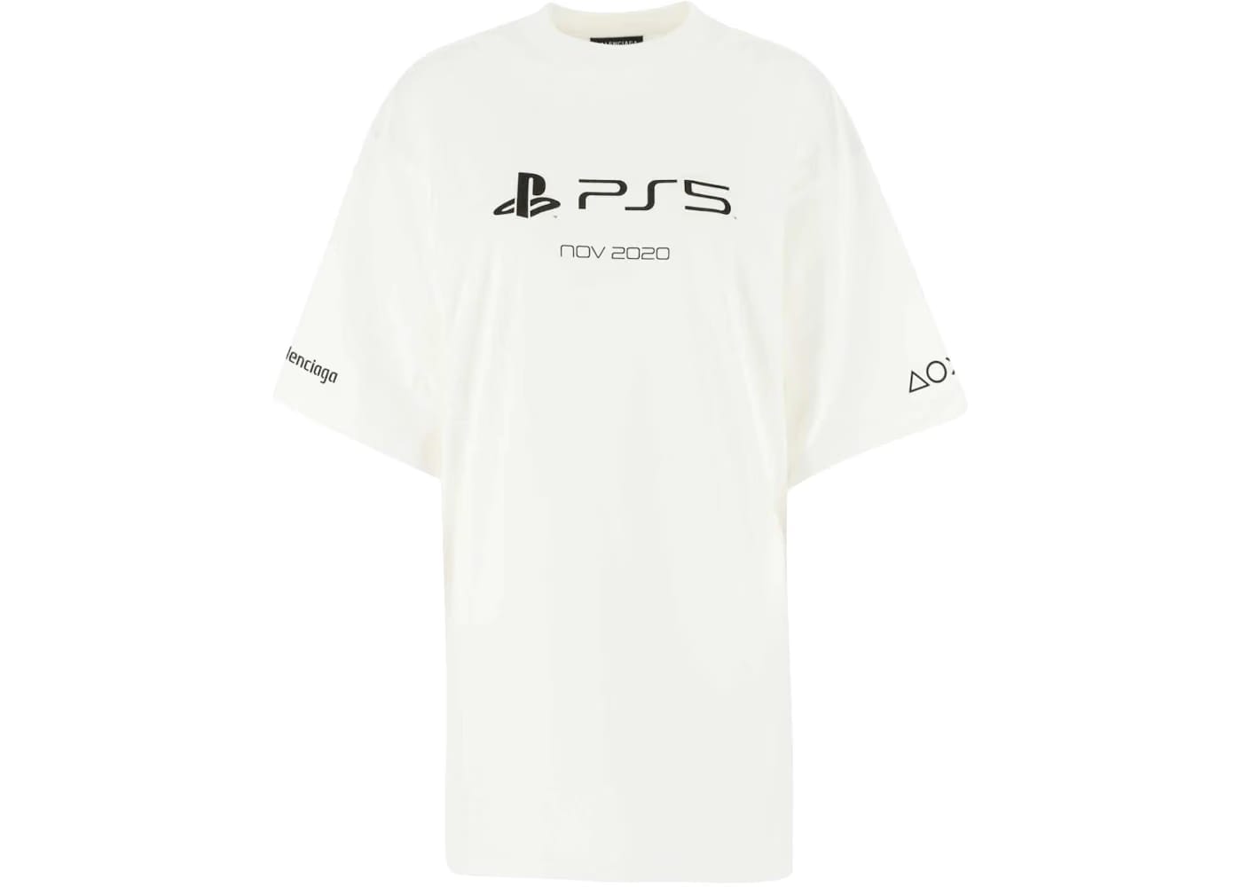 Balenciaga x PlayStation Boxy T-Shirt White