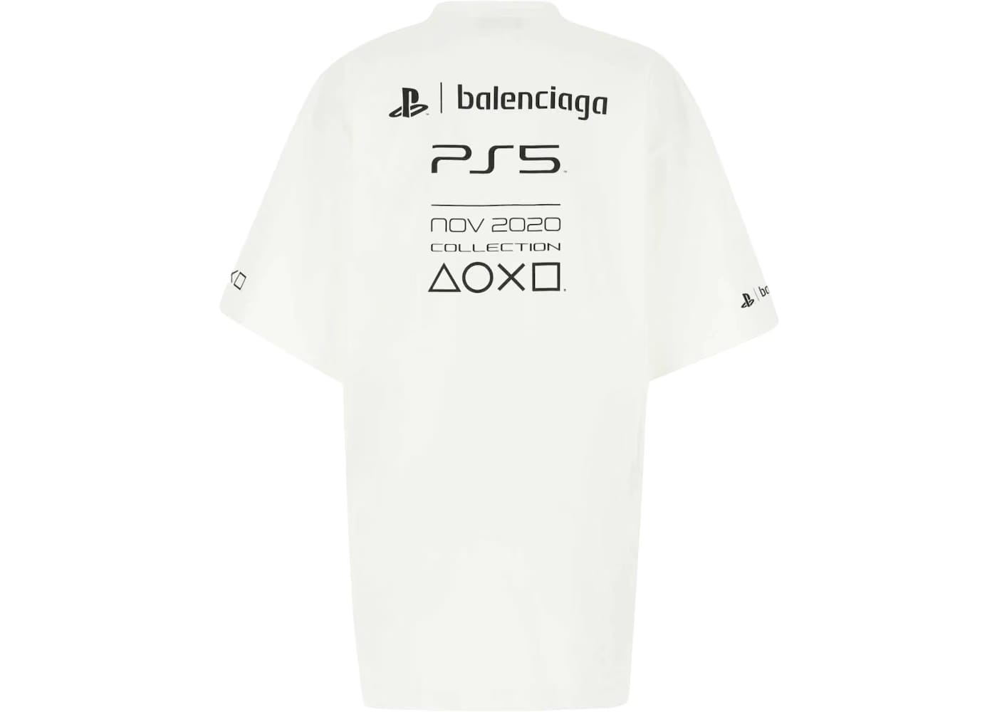 Balenciaga x PlayStation Boxy T-Shirt White