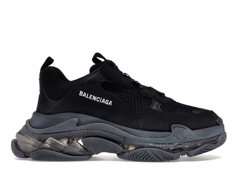 Balenciaga Triple S Clear Sole Black