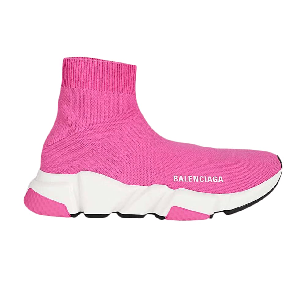 Balenciaga Speed Trainers Mid Pink White (Women's)