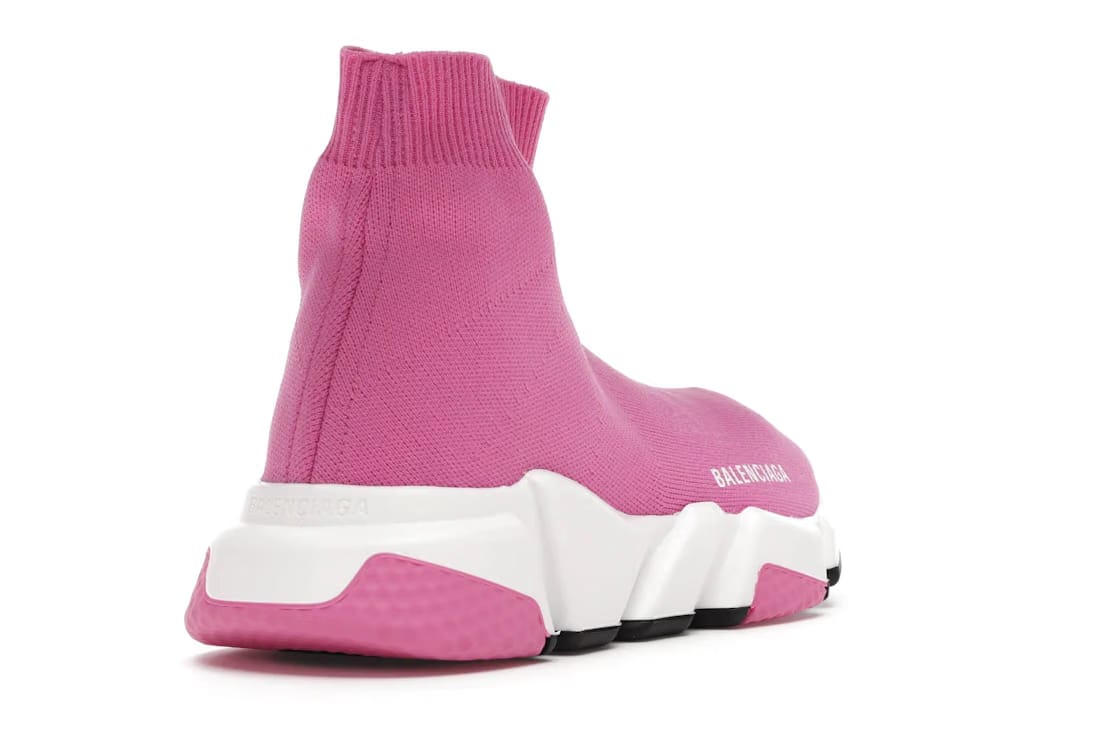 Balenciaga Speed Trainers Mid Pink White (Women's)