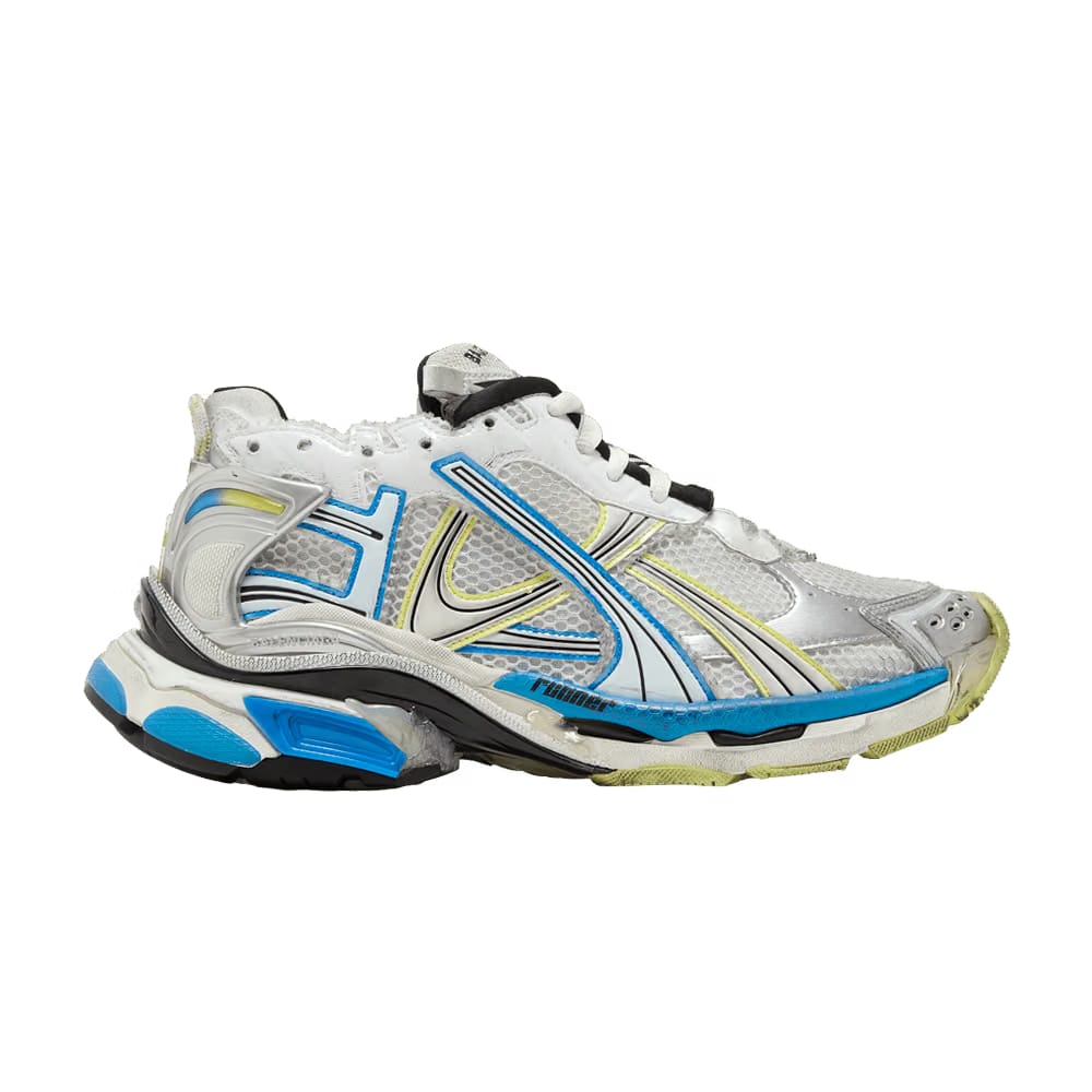 Balenciaga Runner White Yellow Blue
