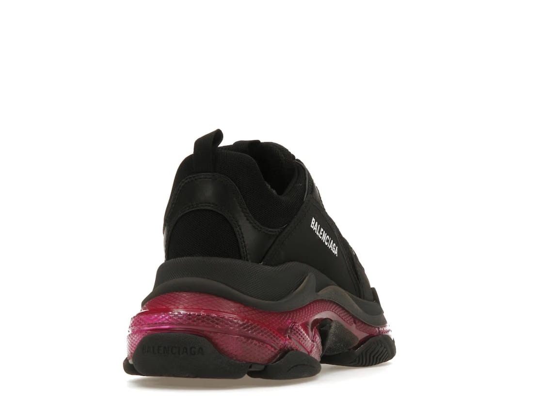 Balenciaga Triple S Clear Sole Neon Pink
