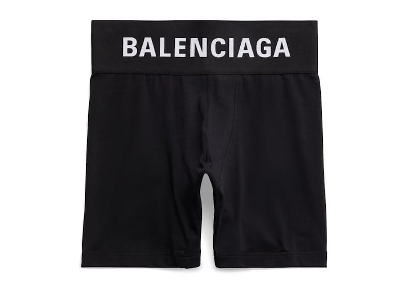 Balenciaga Men's Midway Boxer Briefs Black