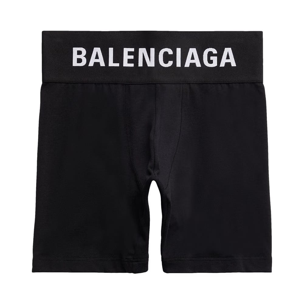 Balenciaga Men's Midway Boxer Briefs Black