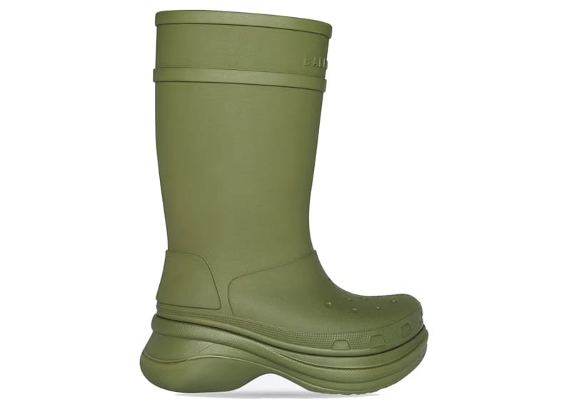 Balenciaga x Crocs Boot Green