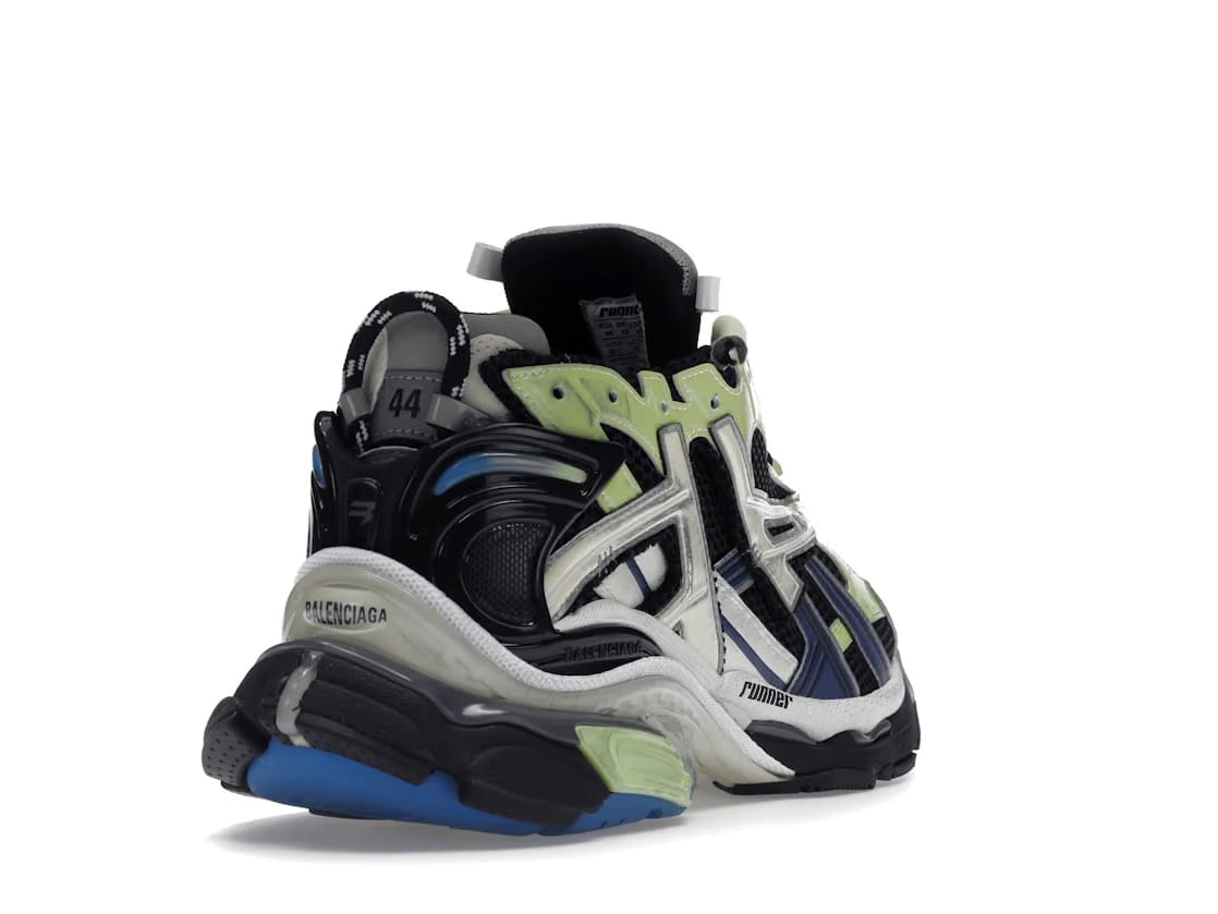 Balenciaga Runner Green Blue Black Grey