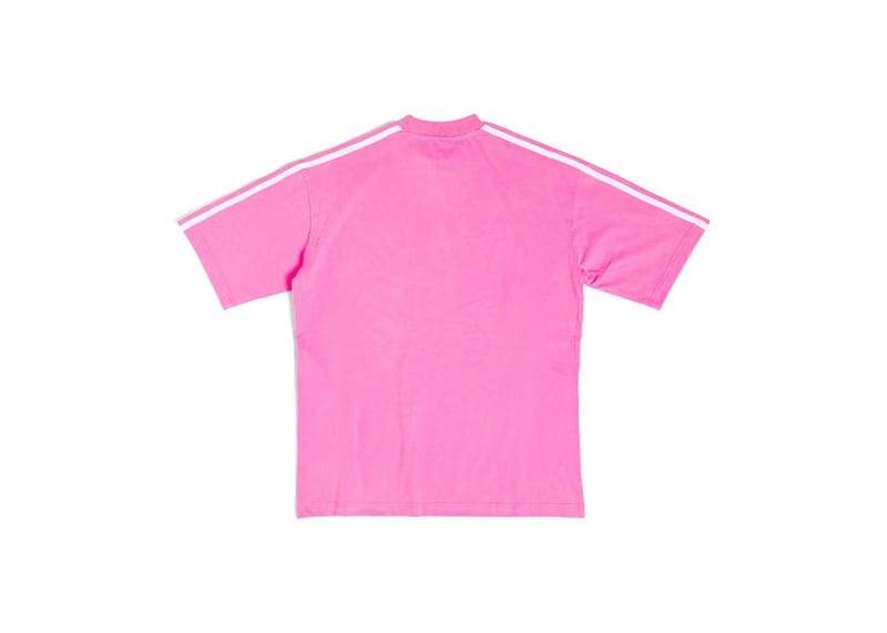 Balenciaga x adidas Medium Fit T-Shirt Neon Pink