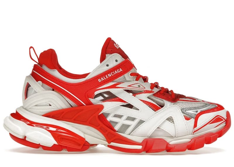 Balenciaga Track 2.0 White Red