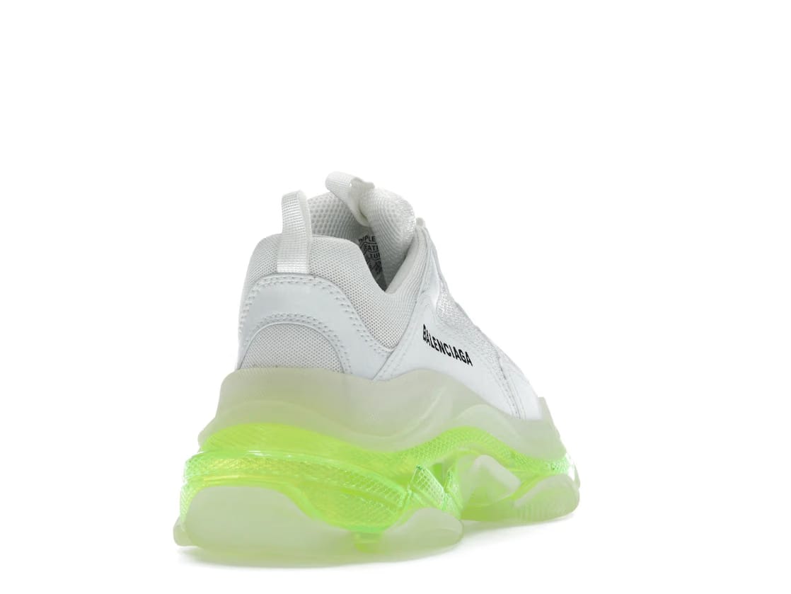 Balenciaga Triple S Clear Sole White Fluo Yellow
