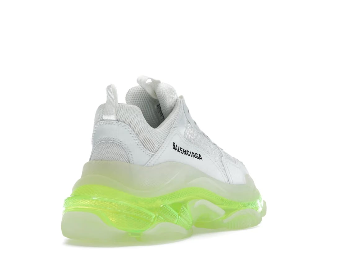Balenciaga Triple S Clear Sole White Fluo Yellow