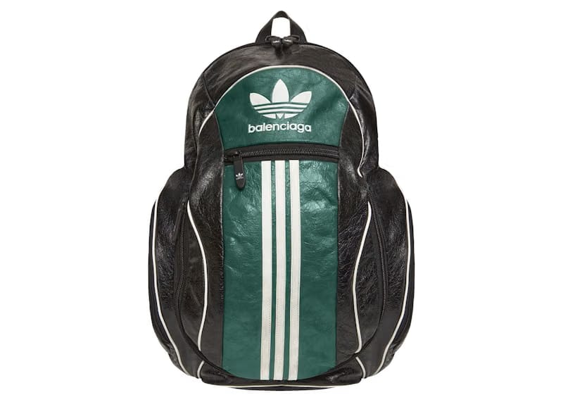 Balenciaga x adidas Large Backpack Black/Green