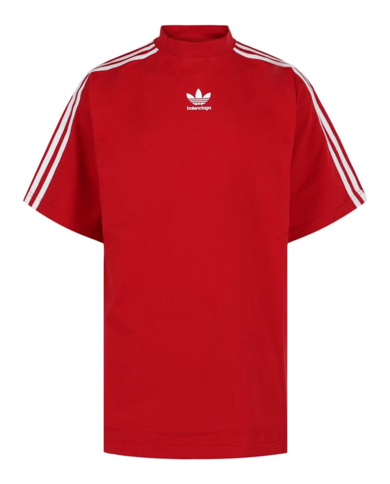 Balenciaga Adidas Oversized T-Shirt Red/White