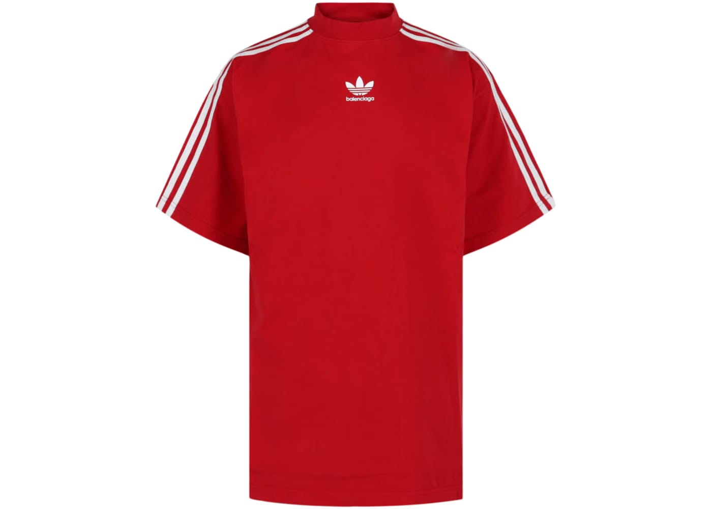 Balenciaga Adidas Oversized T-Shirt Red/White