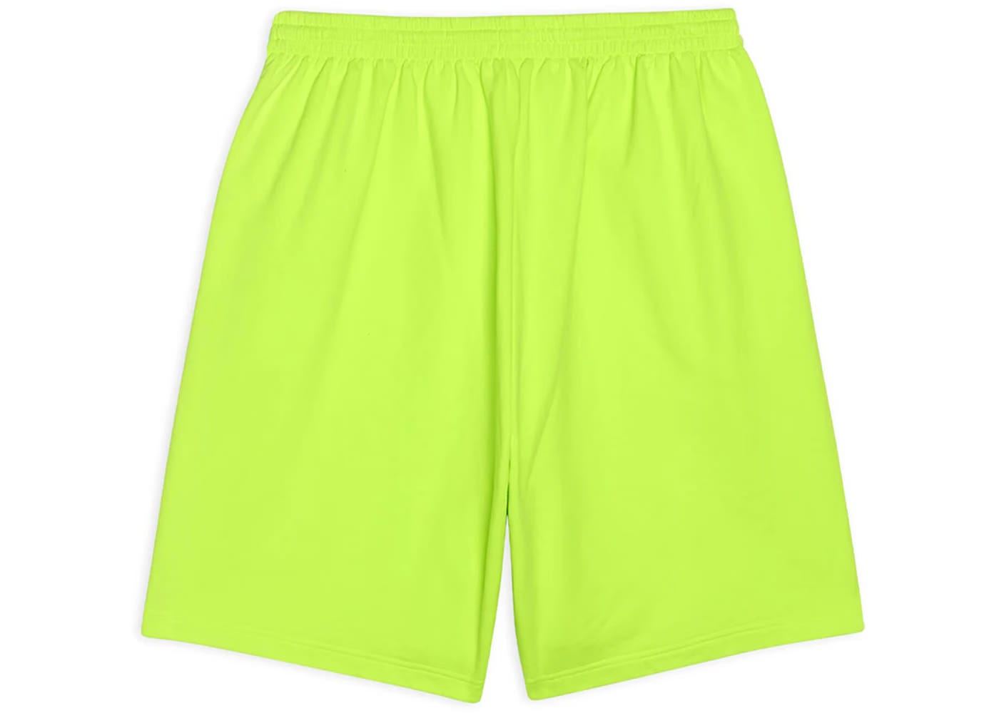 Balenciaga BB Corp Sweat Shorts Fluo Yellow/Black