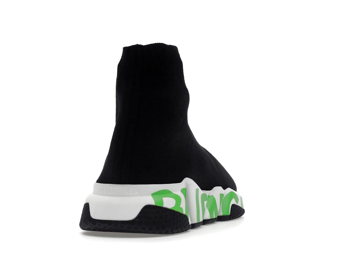 Balenciaga Speed Graffiti Black Green