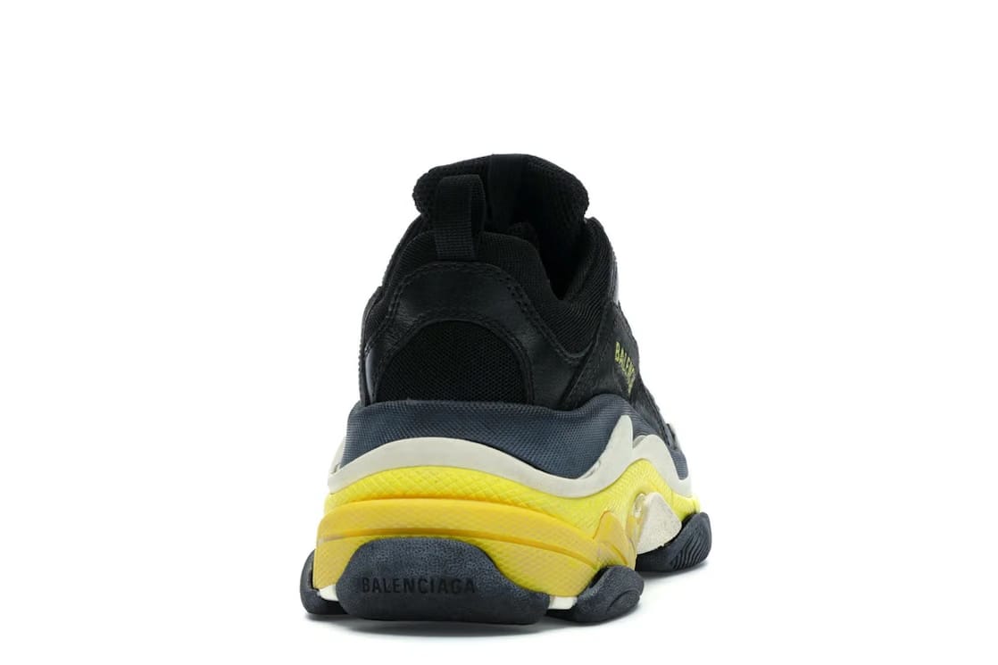 Balenciaga Triple S Black Yellow (Women's)