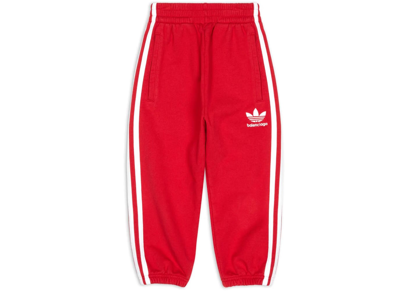 Balenciaga x adidas Kids Sweatpants Red