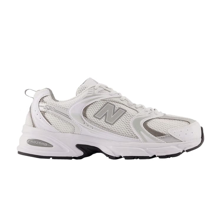 New Balance 530 White Metallic Silver