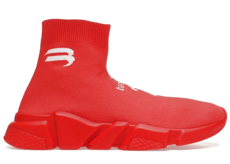 Balenciaga Speed Soccer Runner Intense Red White