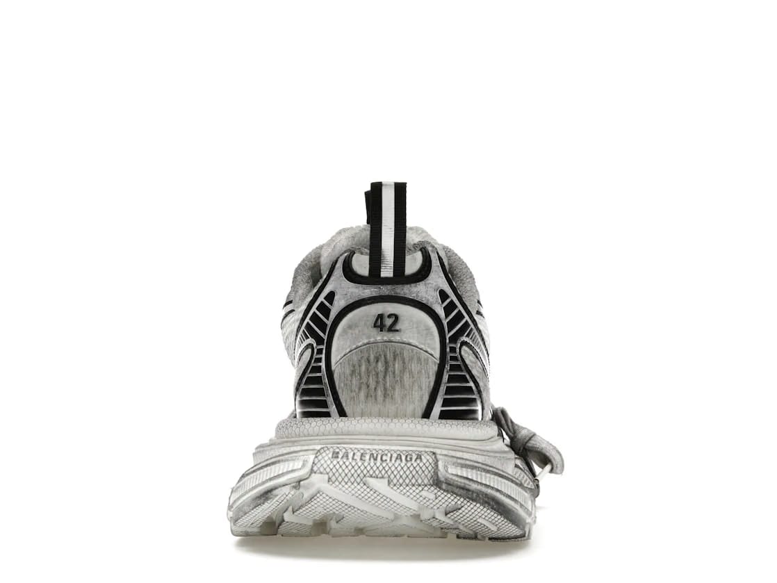 Balenciaga 3XL White Black Distress