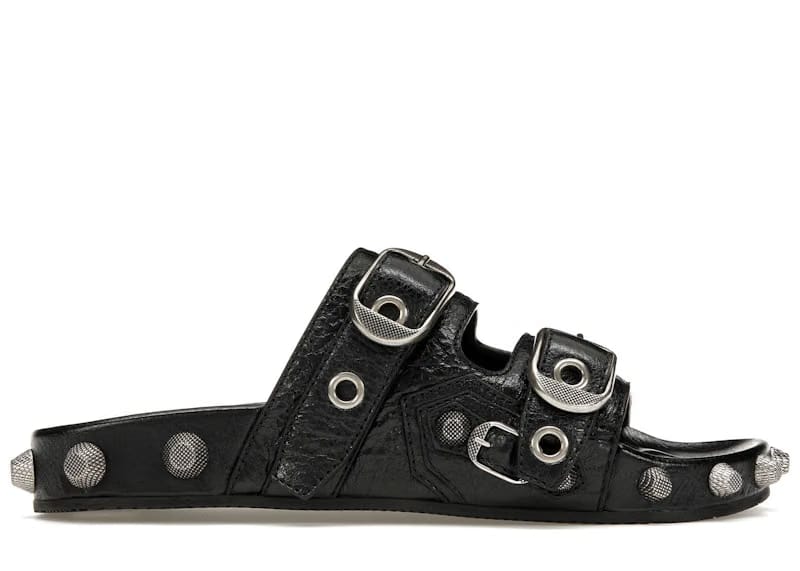 Balenciaga Cagole Sandals Black