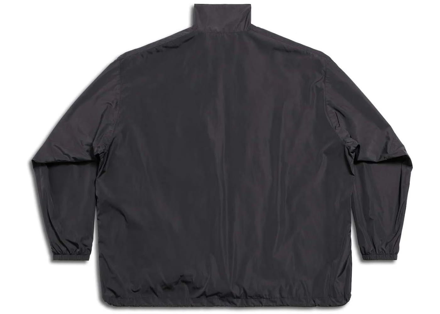 Balenciaga Logo Zip Up Jacket Black