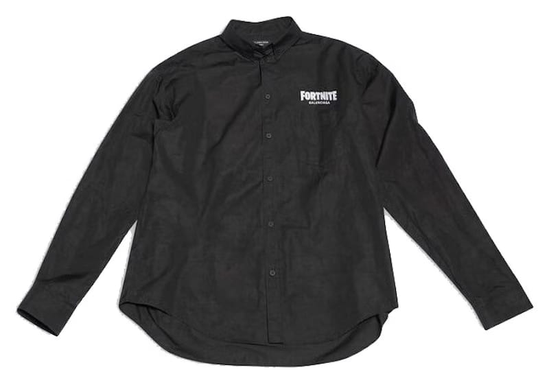 Balenciaga x FORTNITE©2021 Large Fit Shirt Black