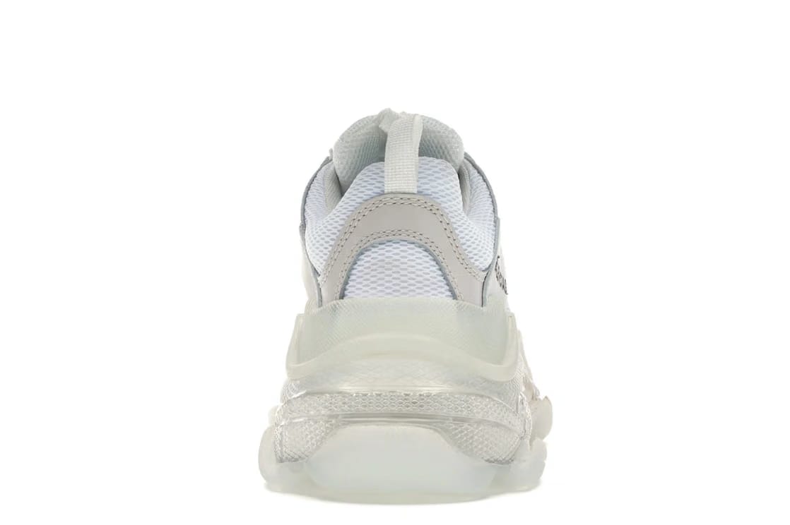 Balenciaga Triple S White Clear Sole (Women's)