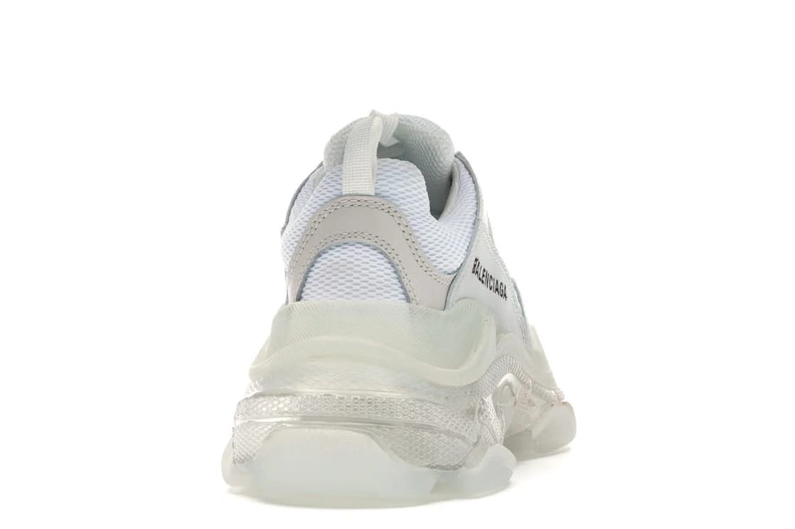 Balenciaga Triple S White Clear Sole (Women's)