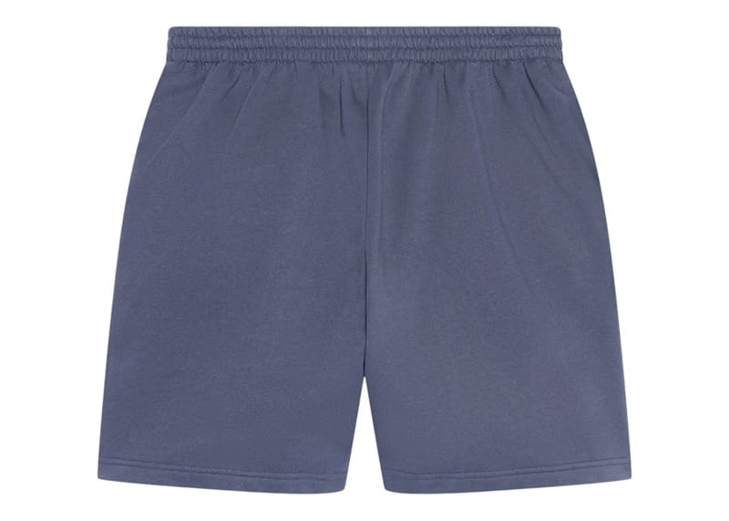 Balenciaga Political Campaign Large Fit Sweat Shorts Dark Grey/White