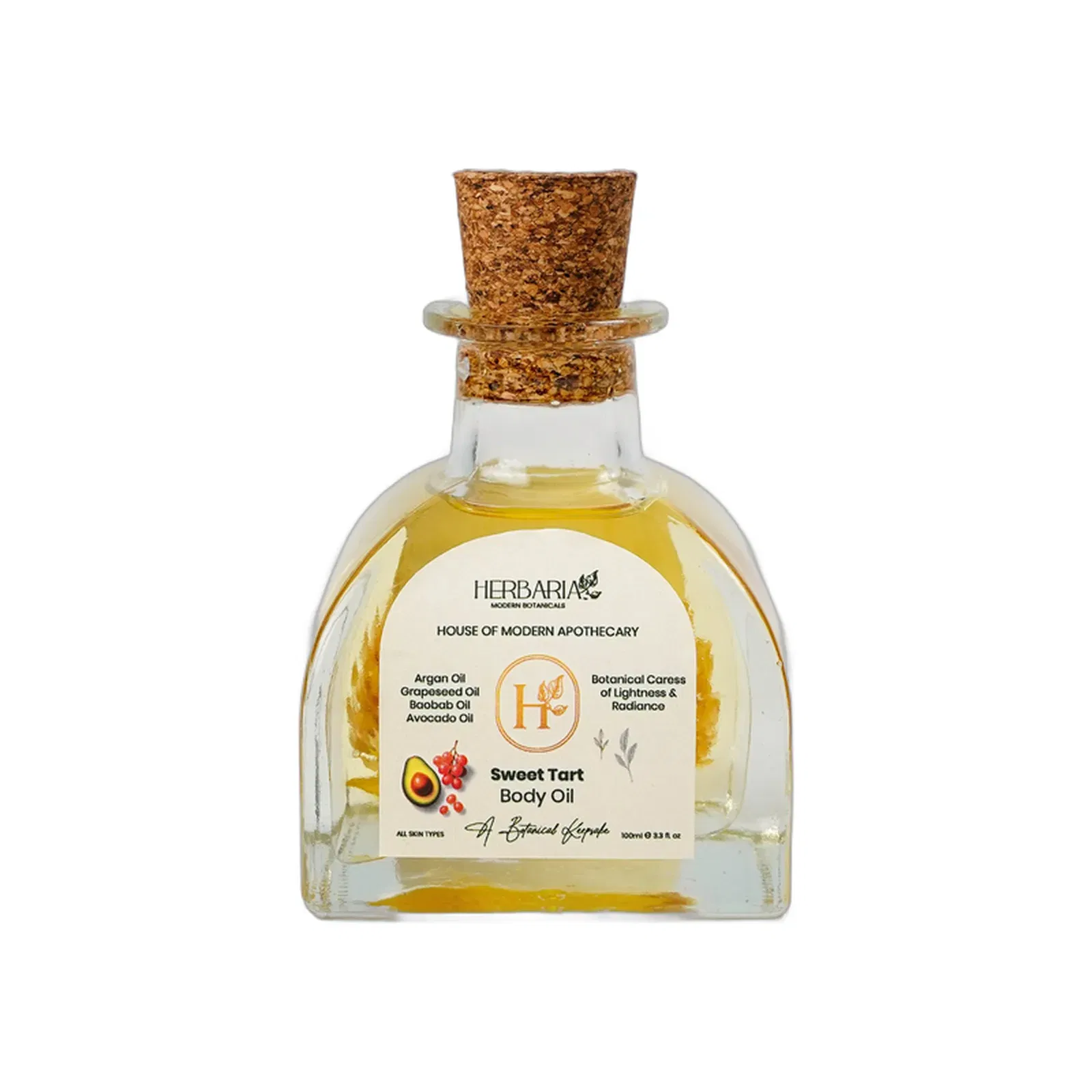Herbaria - Modern Botanicals Sweet Tart Body Oil 100ml