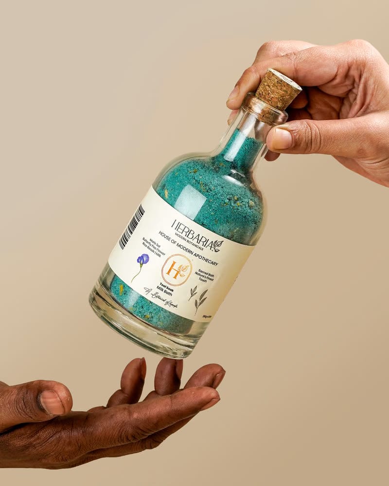 Herbaria - Modern Botanicals Teal Soak Milk Bath 250gm
