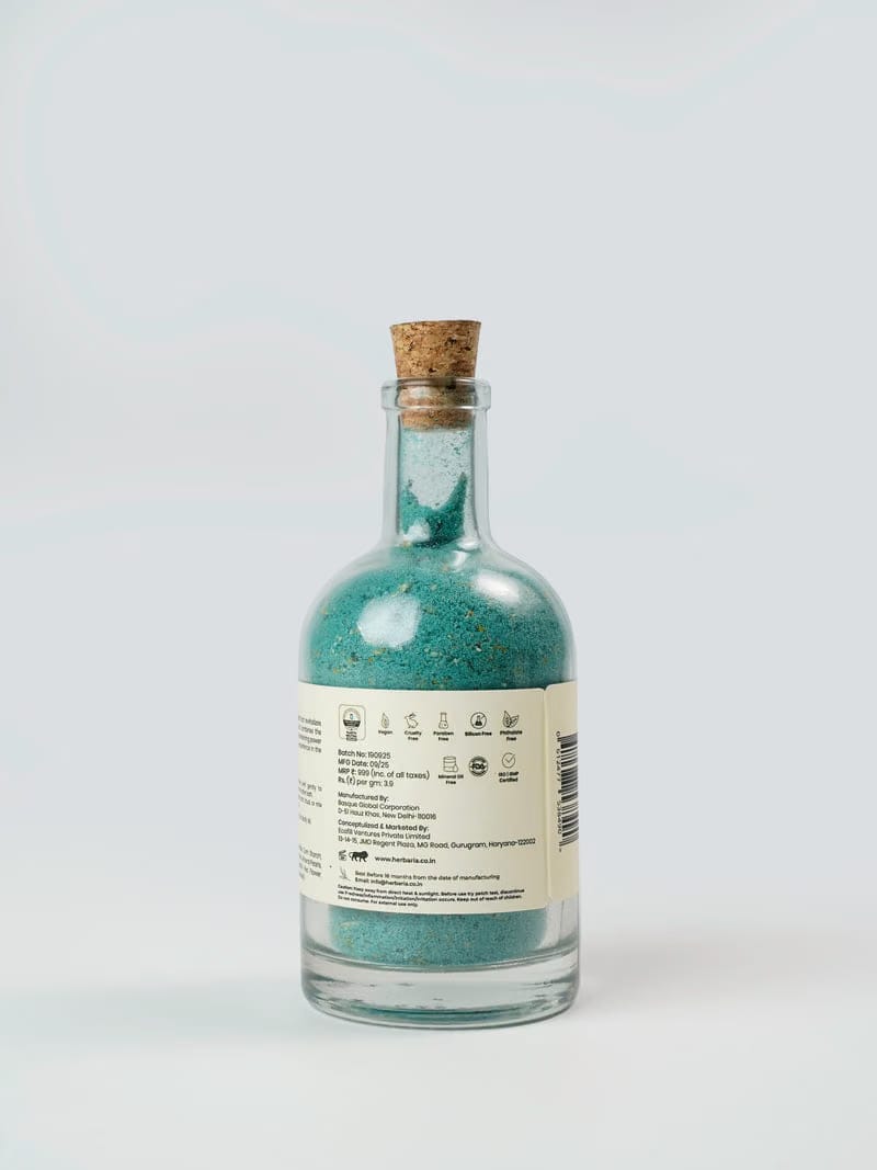 Herbaria - Modern Botanicals Teal Soak Milk Bath 250gm