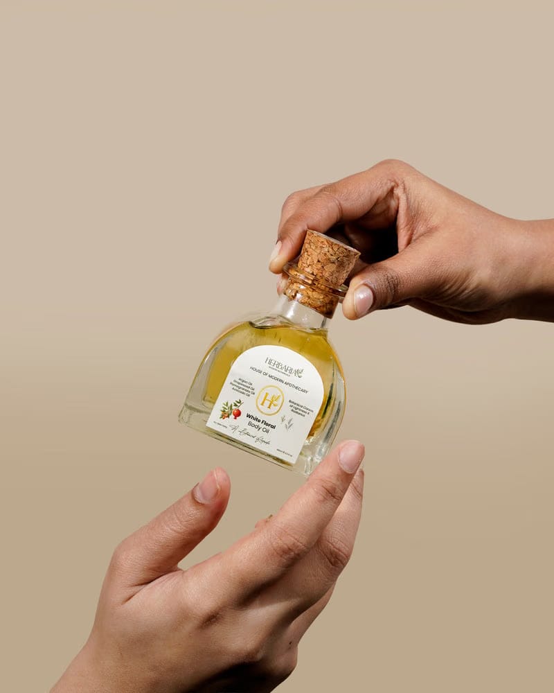 Herbaria - Modern Botanicals White Floral Body Oil 100 ml