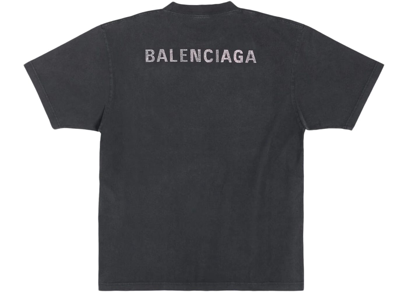 Balenciaga Back Large Fit T-Shirt Black