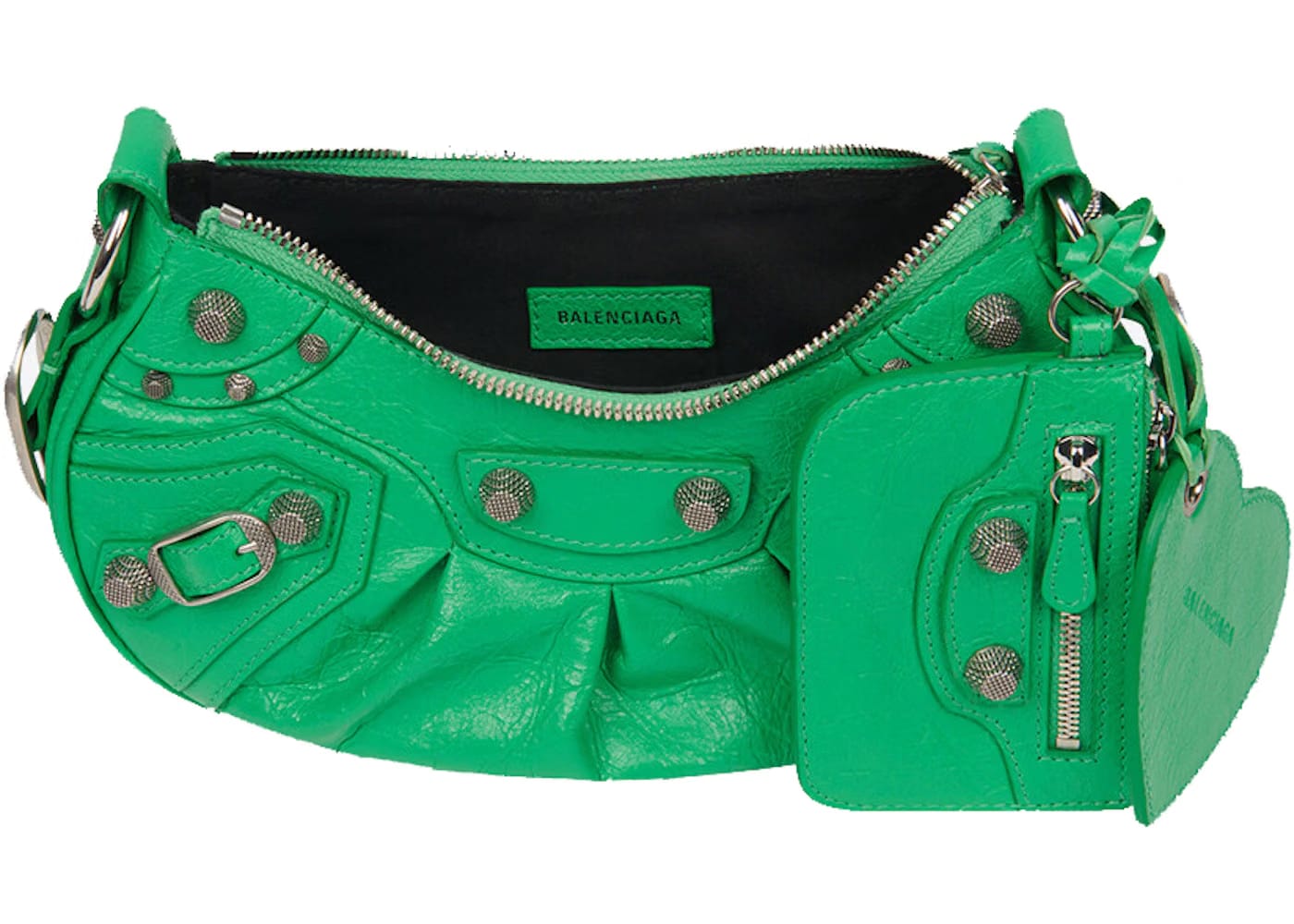 Balenciaga Le Cagole Shoulder Bag XS Green