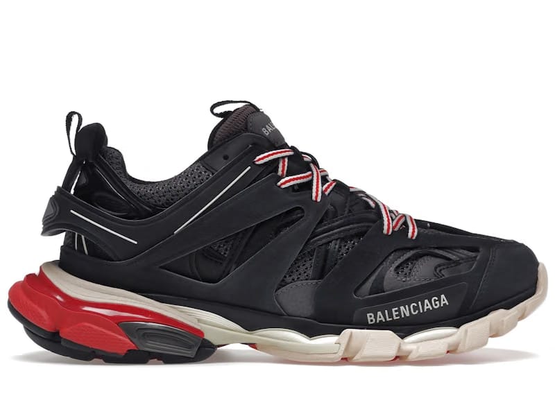 Balenciaga Track Black Grey Red