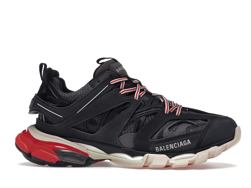 Balenciaga Track Black Grey Red