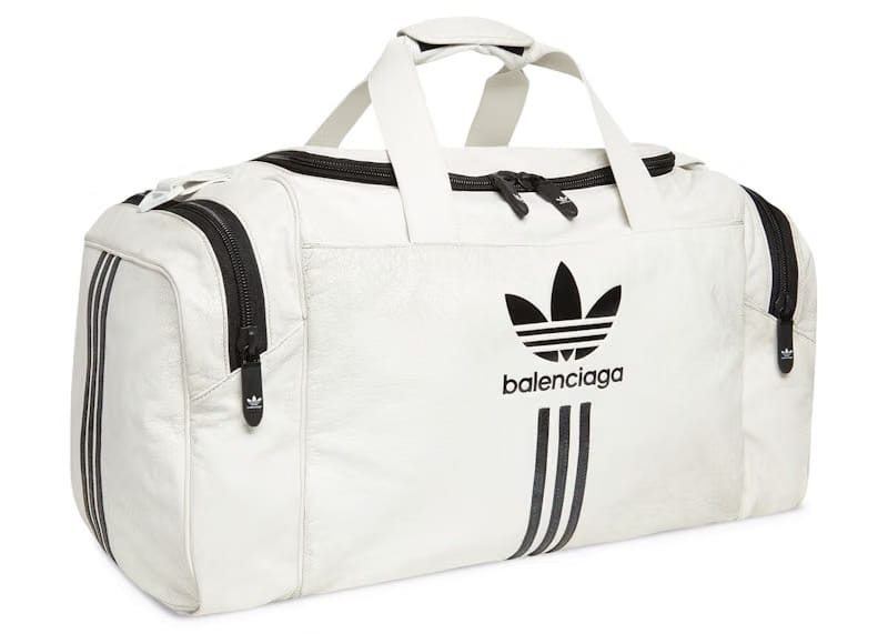 Balenciaga x adidas Gym Bag White/Black