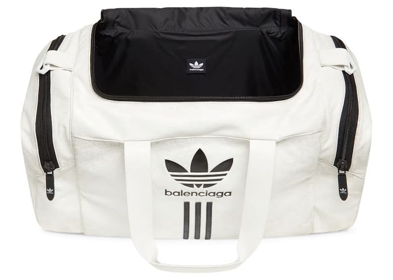 Balenciaga x adidas Gym Bag White/Black