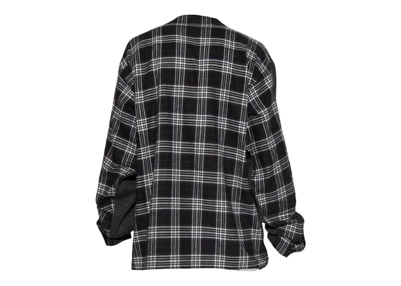 Balenciaga Hybrid V-Neck Shirt Grey