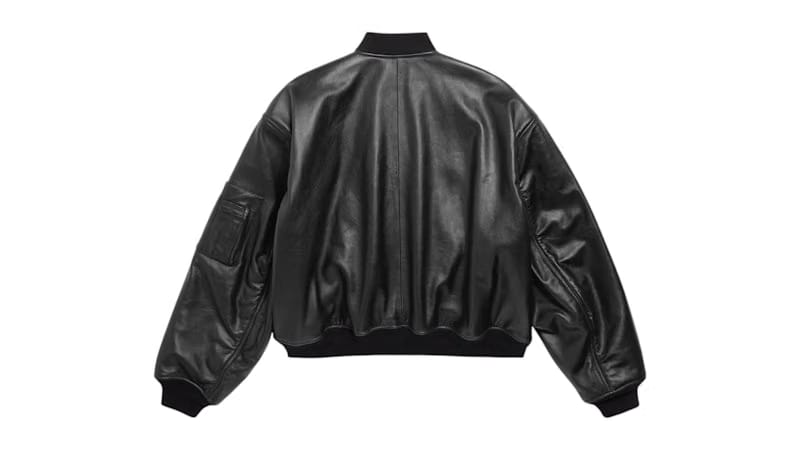Balenciaga Automobil Lamborghini Oversized Bomber Jacket Black