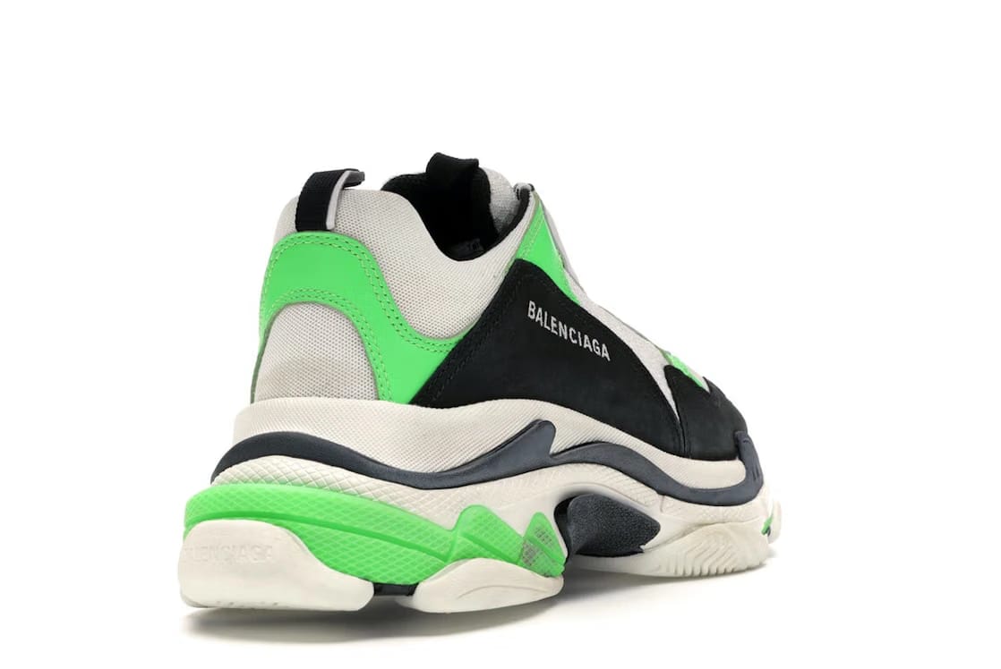 Balenciaga Triple S Green Black