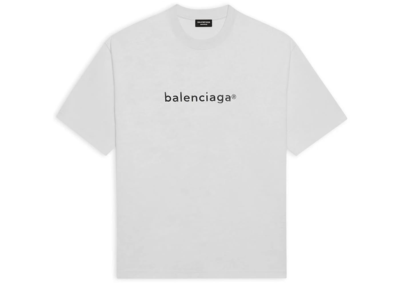 Balenciaga New Copyright T-Shirt Gray