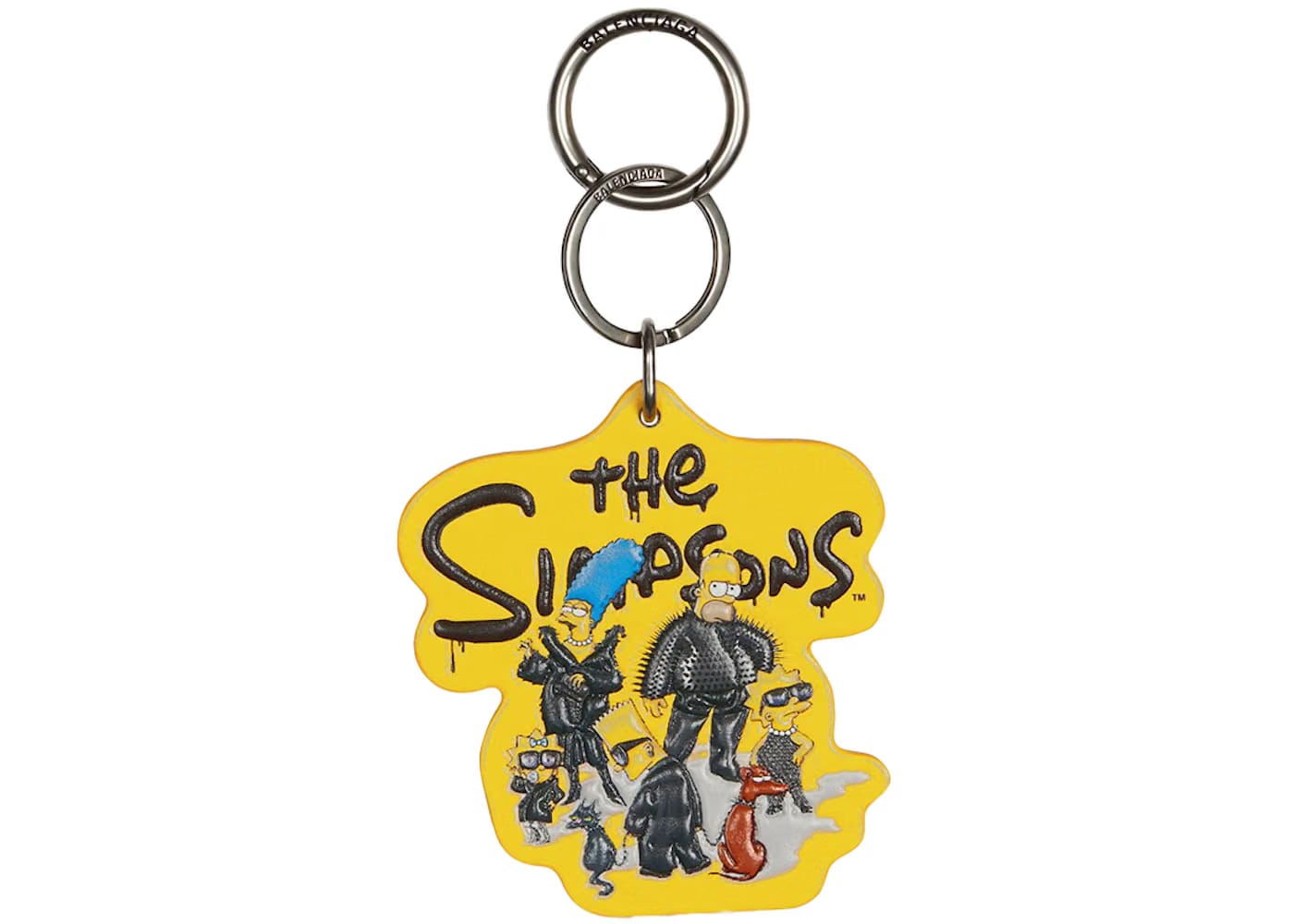 Balenciaga x The Simpsons Keyring Yellow