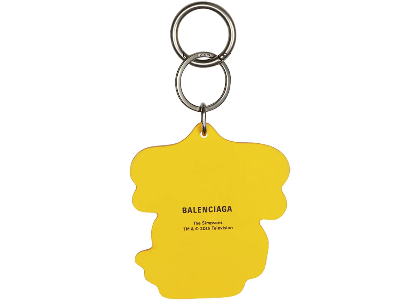 Balenciaga x The Simpsons Keyring Yellow